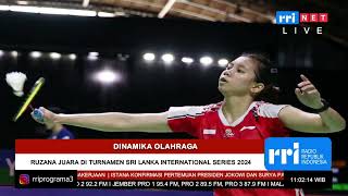 Dinamika Olahraga - Ruzana Juara di Turnamen Sri Lanka International Series 2024