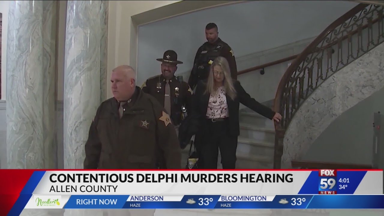 Delphi murders hearing proves to contentious - YouTube