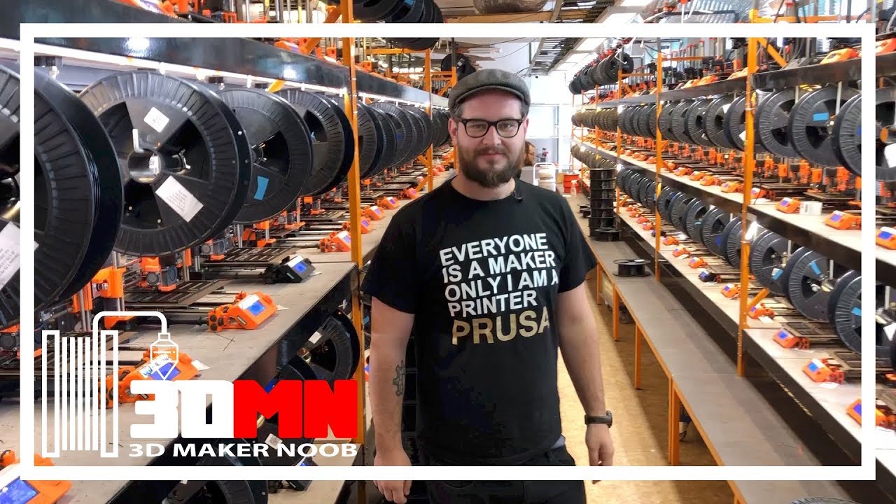 Prusalab And Prusa Research 3d Printer Factory Tour Youtube