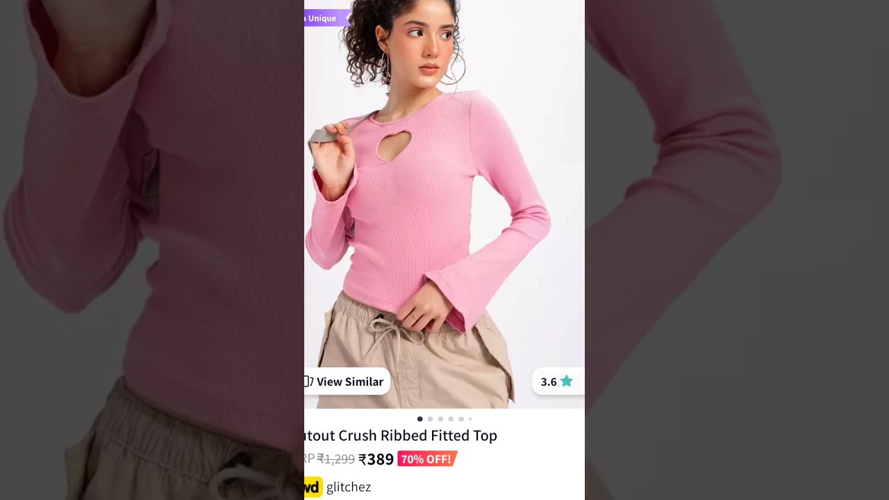 Myntra Tops under 500 