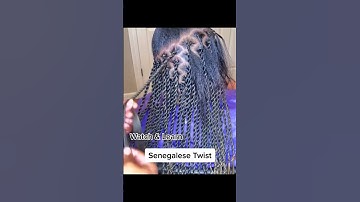 Senegalese Twist 101 #shorts #hairtutorialvideo #senegalesetwists #braidtutorial #braidstyles