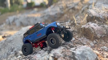 SCX24 Bronco the best setup for crawling