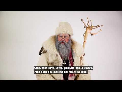 Video: Kaip Pasakyti Kalėdų Senelį Iš Kalėdų Senelio