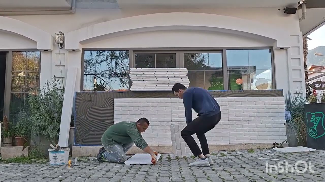 Dekoratif duvar desenli kaplama uygulamamız keyifli seyirler. @wallmaster @alfayapıdekoration @