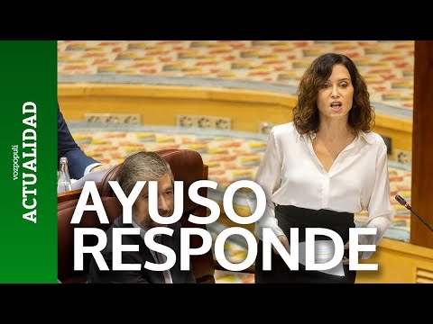 🔴 AYUSO responde a la oposición | EN DIRECTO