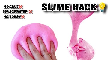 How to make slime without glue or activator at home|| No glue,no activater slime #youtube