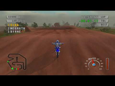 MX vs ATV Unleashed - MX 250cc Nationals Championship Longplay Pro Difficulty