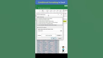 Advanced Conditional Formatting Excel Interview Question #excel #exceltips #exceltutorial #msexcel