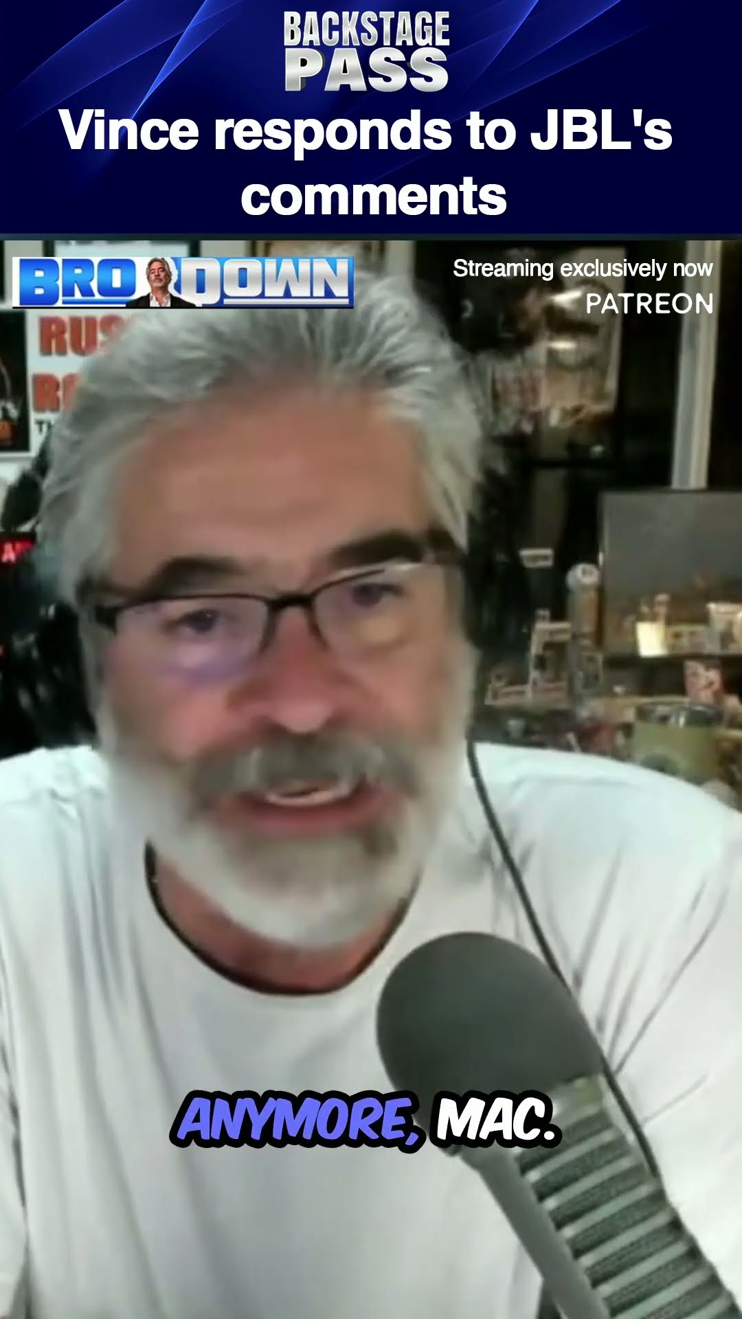 Why did Vince Russo call out JBL? #wwe #wrestling #exclusive #shorts