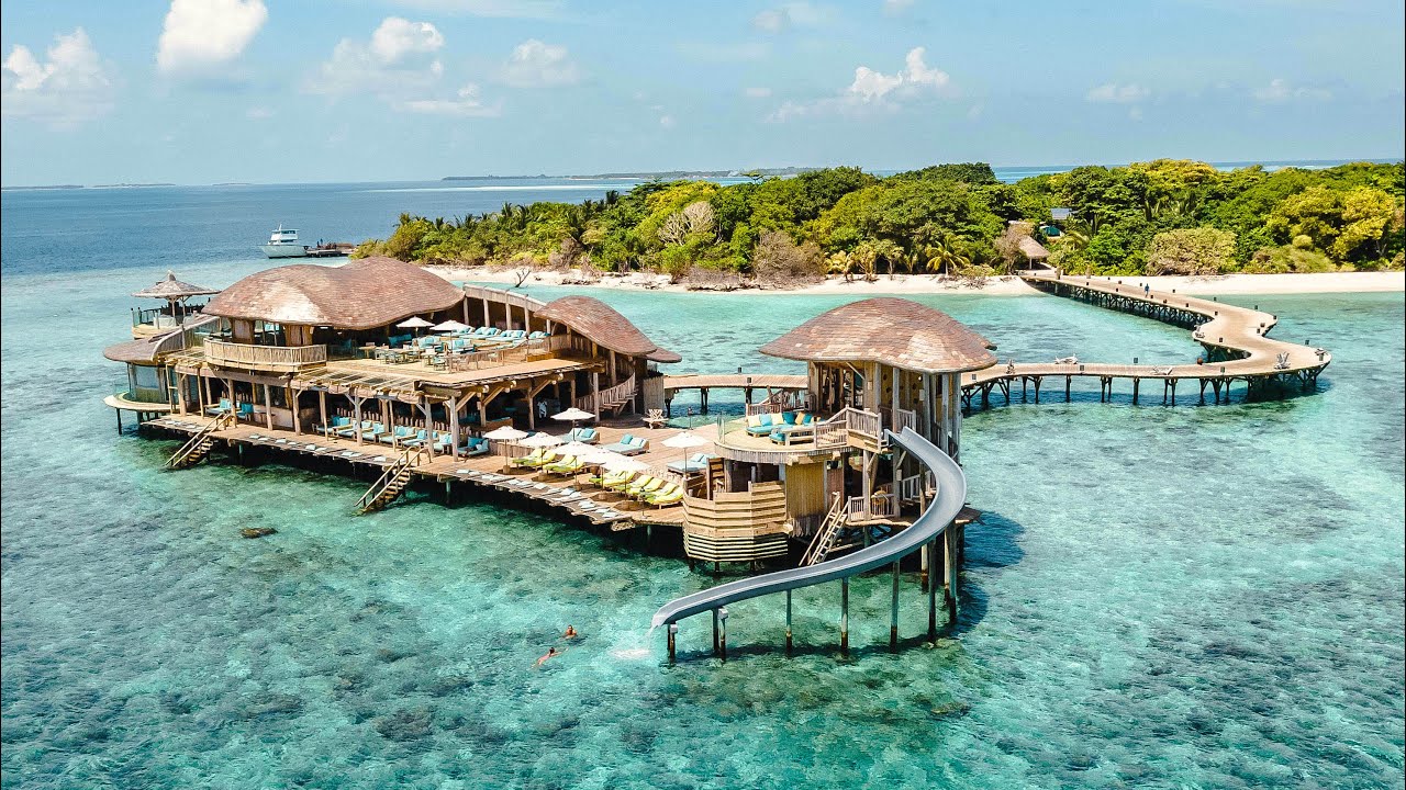 Out Of The Blue Water Slide At Soneva Fushi Maldives Full