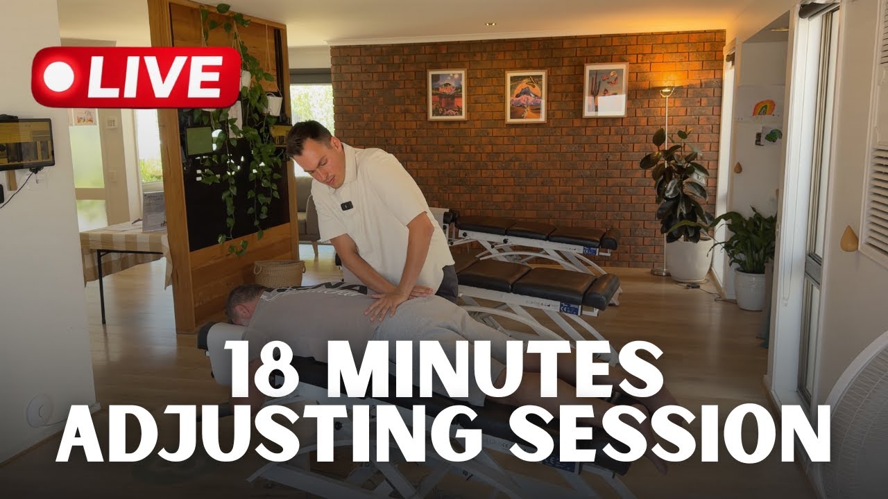 🔴 LIVE: 18 Minutes of Chiropractic Artistry, Flow and Table Talk with Dr Zachary Trajkovski