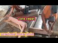 cara bikin kusen pintu kayu || kusen gundul ||kusen pintu || how to make a wooden door frame.