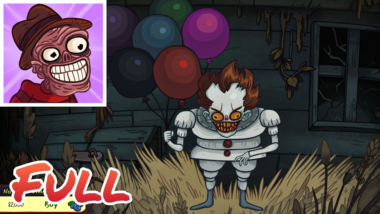 Troll Face Quest Horror 2 All Levels Gameplay Walkthrough | Mobile Game (Android/IOS)