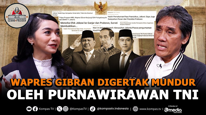 FULL! Wapres Gibran Didesak Mundur Purnawirawan TNI, Wartawan Istana Bocorkan Ini| Istana & Presiden