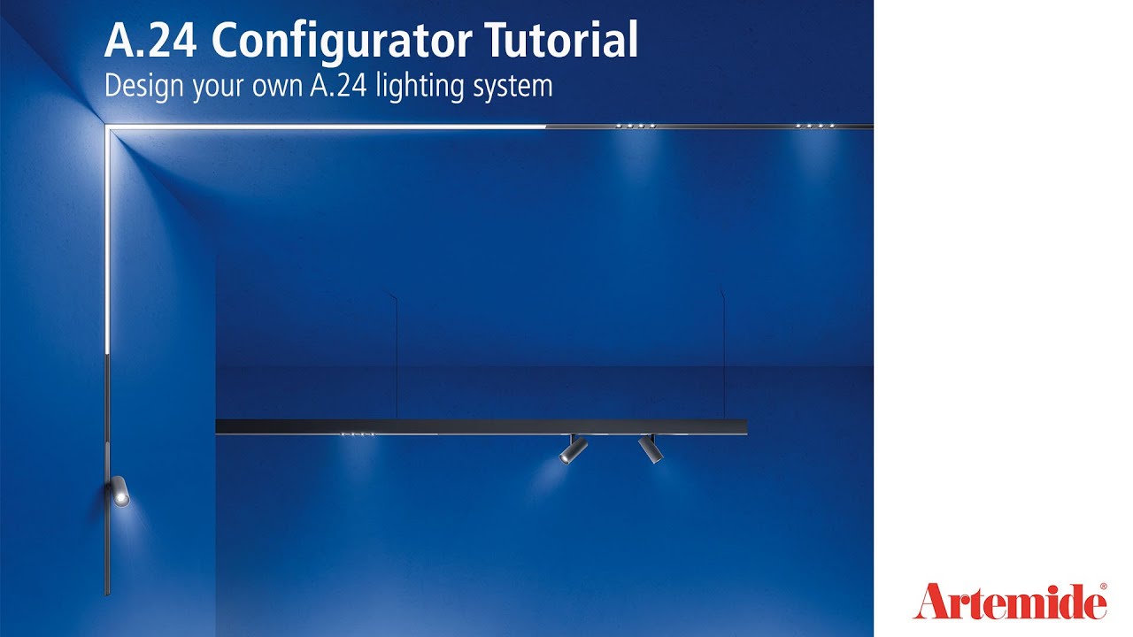 Artemide A.24 Configurator Tutorial - YouTube