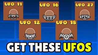 How To Get UFO 11, 12, 16, 18 & 27 In Geometry Dash (2026) - Full Guide