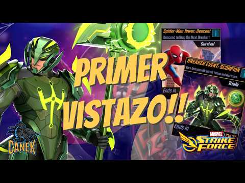 🚨SPIDER-MAN TOWER AND BREAKER EVENT!! Marvel Strike Force EXCLUSIVE in Spanish #marvelstrikeforce