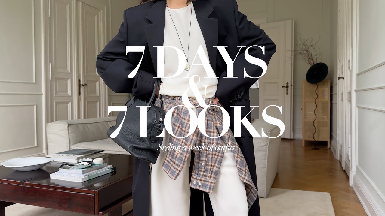 7 Days & 7 Looks | Neutral outfit ideas for spring | Nisi | AD