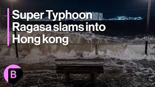 Typhoon Ragasa Suspends Business in Hong Kong