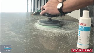 StonePro Quartz Repair System Deep Scratch Removal