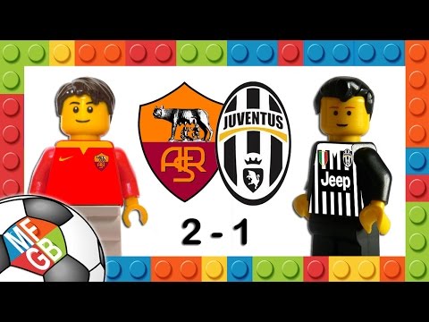ROMA-JUVENTUS 2-1 - Lego Calcio Serie A 2015/16 - Goals Pjanic, Dzeko, Dybala - Highlights E Sintesi
