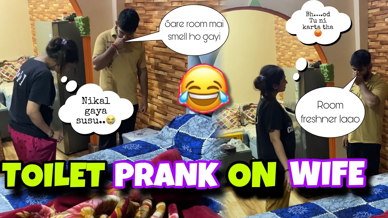 Susu prank On Wife Gone Real😱| Indian prank videos funny | Prank On Wife | MrandMrsGautam
