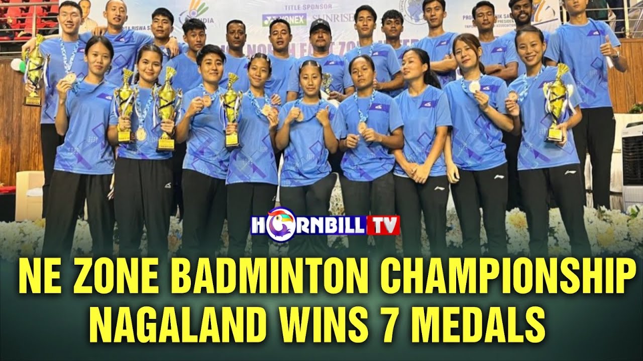 NE ZONE BADMINTON CHAMPIONSHIP: NAGALAND WINS 7 MEDALS