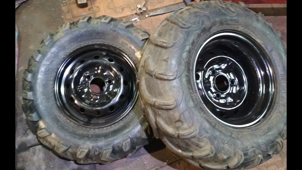 Разварка дисков (Проект квадр из Оки) - YouTube