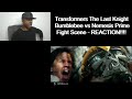 Transformers The Last Knight (2017) - Bumblebee vs Nemesis Prime Scene REACTION!!