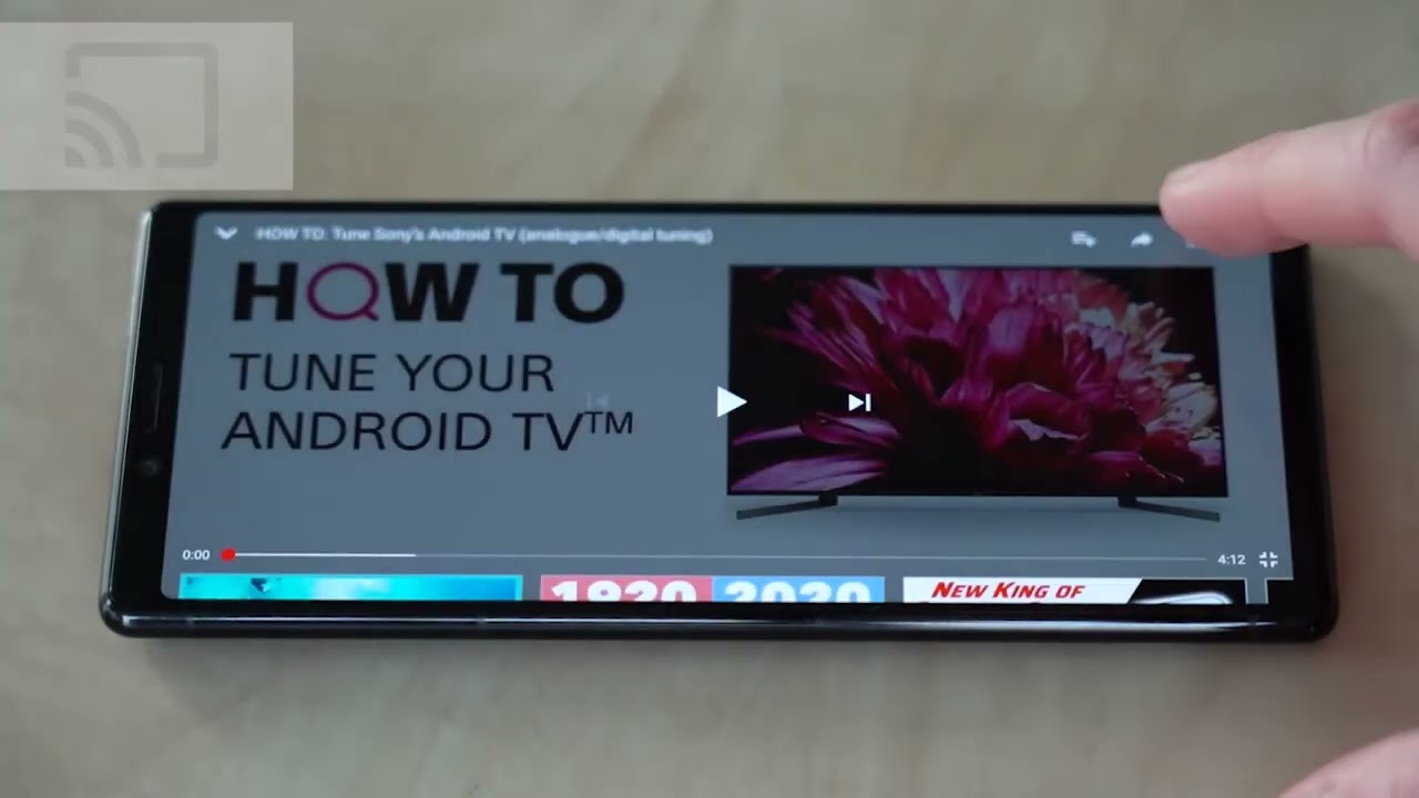 Sony | How to stream, mirror, or cast content to your TV - YouTube