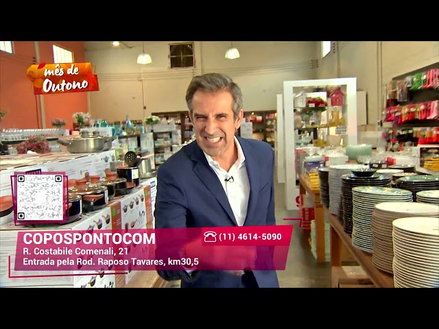 Pratos com 20% de desconto na Páscoa | CoposPontoCom | Gazeta Shopping