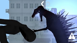 Nullity Vs Godzilla Bloodbath In Melon Sandbox