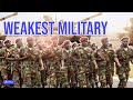 Top 10 Weakest Militaries in Africa