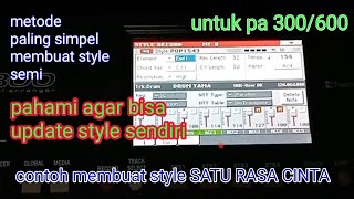 Cara Membuat Style Semi Satu Rasa Cinta