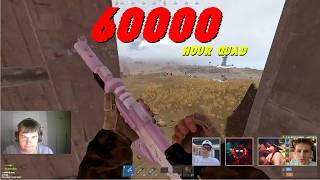 BEST QUAD vs CLANS on FORCE WIPE - Rust Movie
