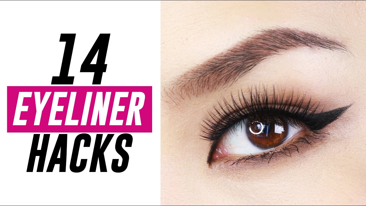 Eyeliner Hacks For Beginners Tina Yong Youtube