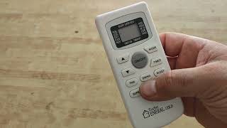 Air conditioner Remote control #airconditioner #airconditioning #cooling #bricolage