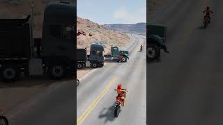 Realistic Highway Car Crashes #397 | BeamNG Drive