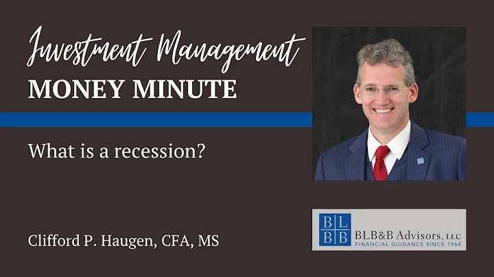 What is a recession? Investment Management Money M...