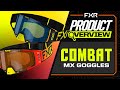 Fxr combat mx goggle  product overview