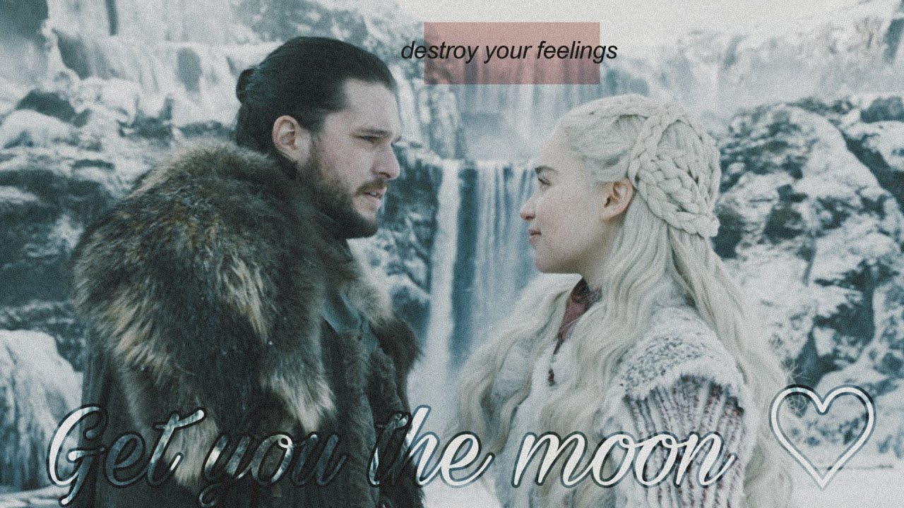 Jon Snow (Aegon Targaryen) & Daenerys Targaryen Get you the moon (slowed) YouTube