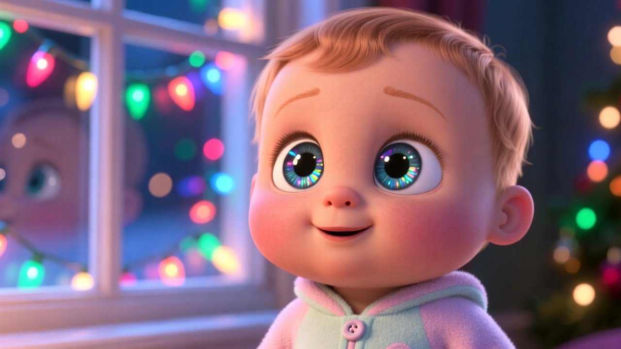 Magic Christmas Lights 🎄✨ Festive Kids Song | Learn Colors, Numbers, and Holiday Fun