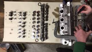 Lotus Elise VVC K Series valve train time lapse