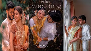Indian wedding preset 2022|| Lightroom preset & DNG || how to edit wedding photo 2022 #preset screenshot 3