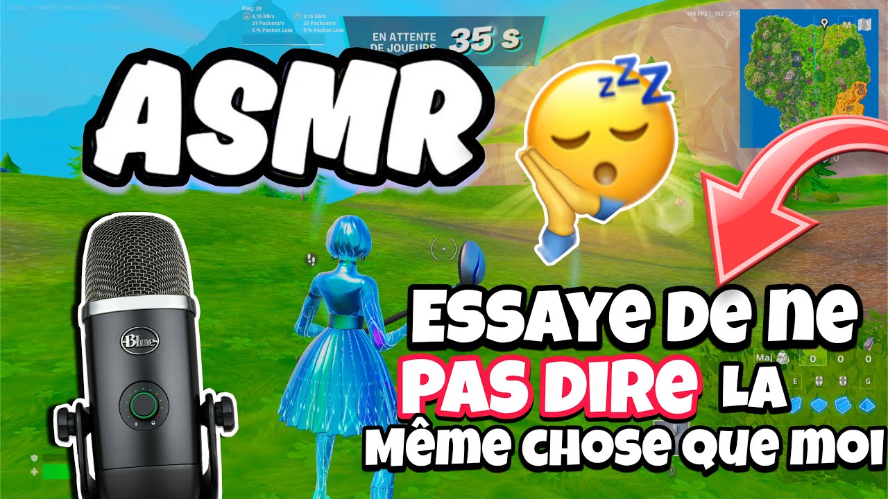 ASMR Français • ESSAYE DE NE PAS DIRE LA MÊME CHOSE QUE MOI ! 😴 (chuchotements intenses) #2