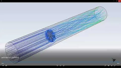 Axial Fan Ansys Fluent Simulation