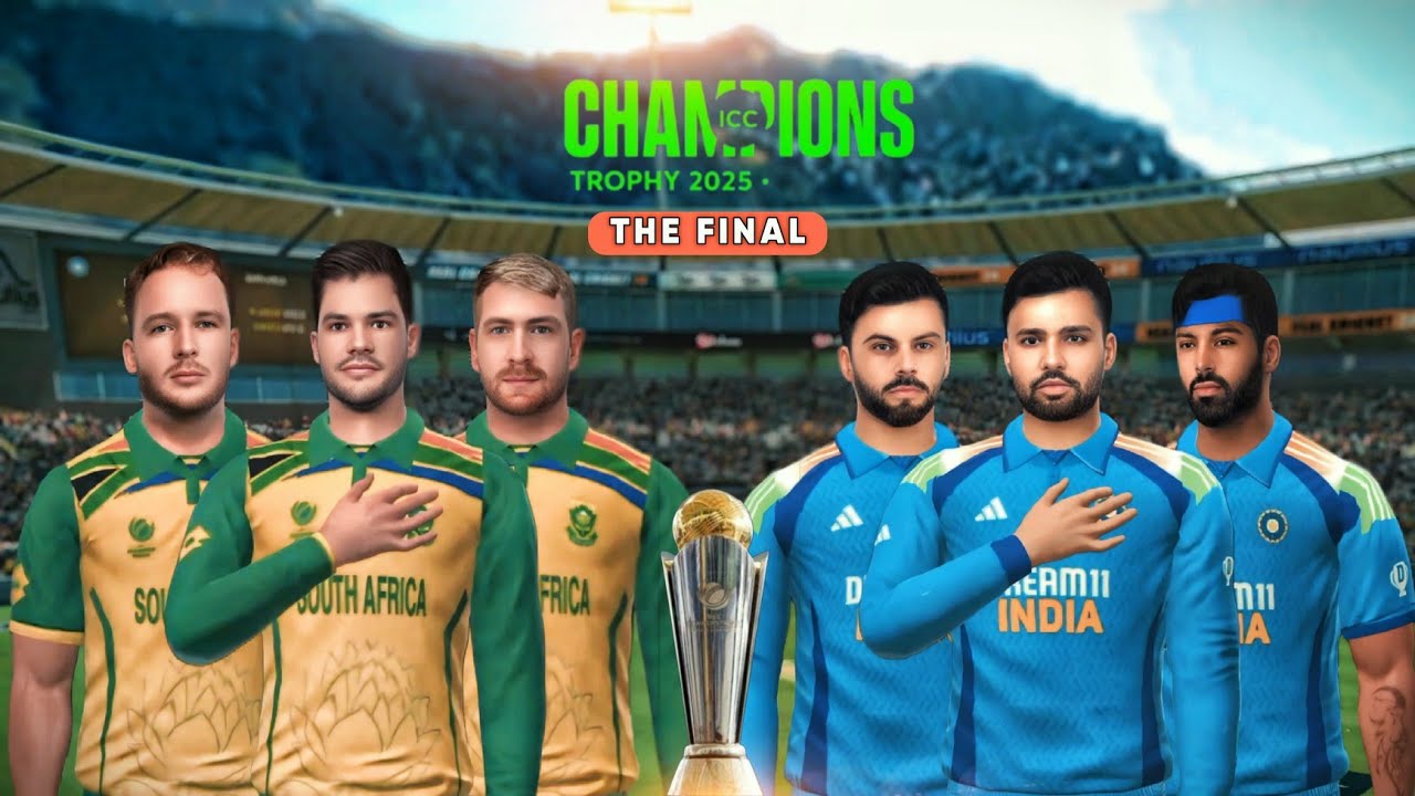 Champions Trophy 25 In RC24 | THE FINAL🏆| IND 🇮🇳 vs SA 🇿🇦 - YouTube