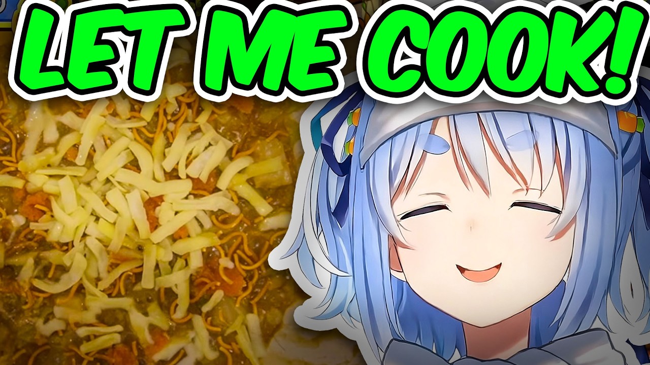 Pekora Show Off Her Cooking Skills