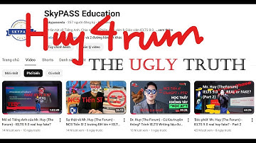 SHOCK - Mr. Huy (The Forum) KHÔNG còn học tại Nanyang Technology University