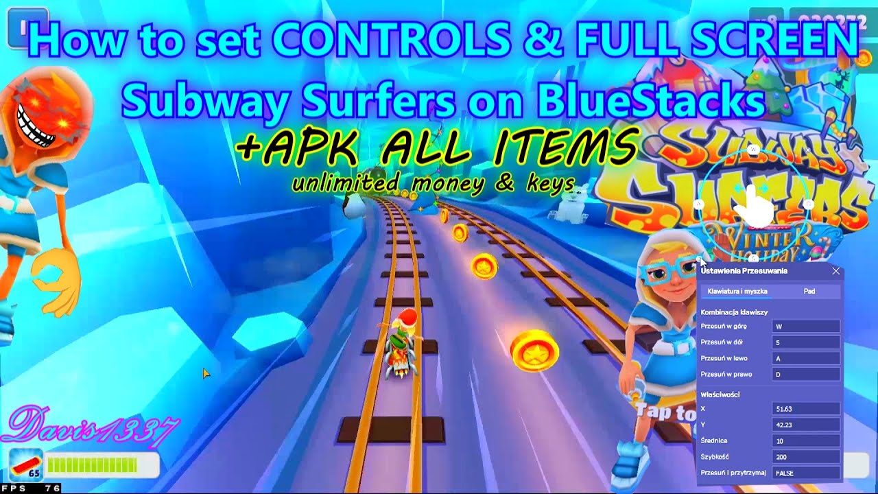 Como jogar Subway surfers no pc com bluestacks 5 - Dluz Games